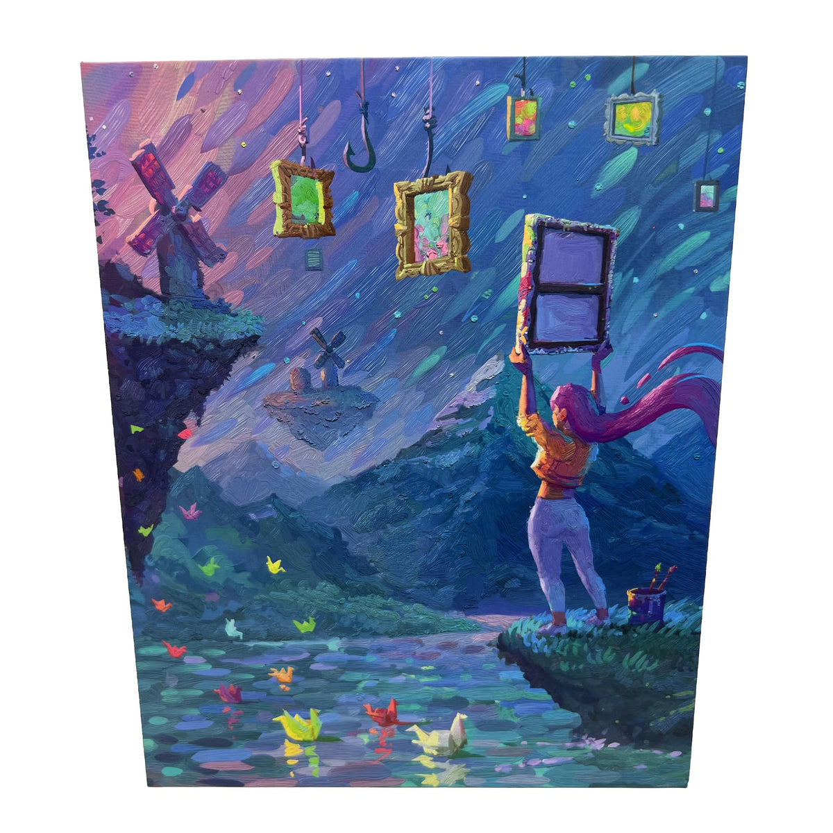 Canvas Finishing Touches Board Game Expansion - Create Stunning Masterpieces. Art Competition and Puzzle Game for Kids & Adults, Ages 14+, 1-5 Players, 30 Minute Playtime, Made by R2i Games 1