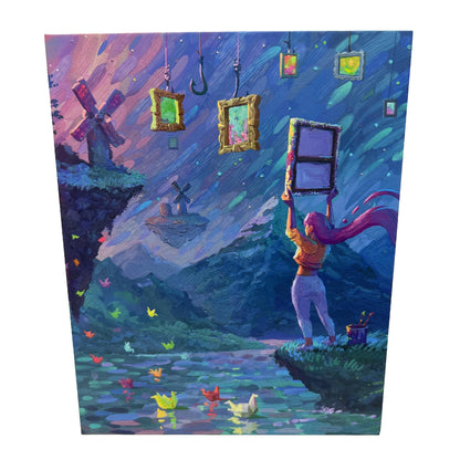 Canvas Finishing Touches Board Game Expansion - Create Stunning Masterpieces. Art Competition and Puzzle Game for Kids & Adults, Ages 14+, 1-5 Players, 30 Minute Playtime, Made by R2i Games 1