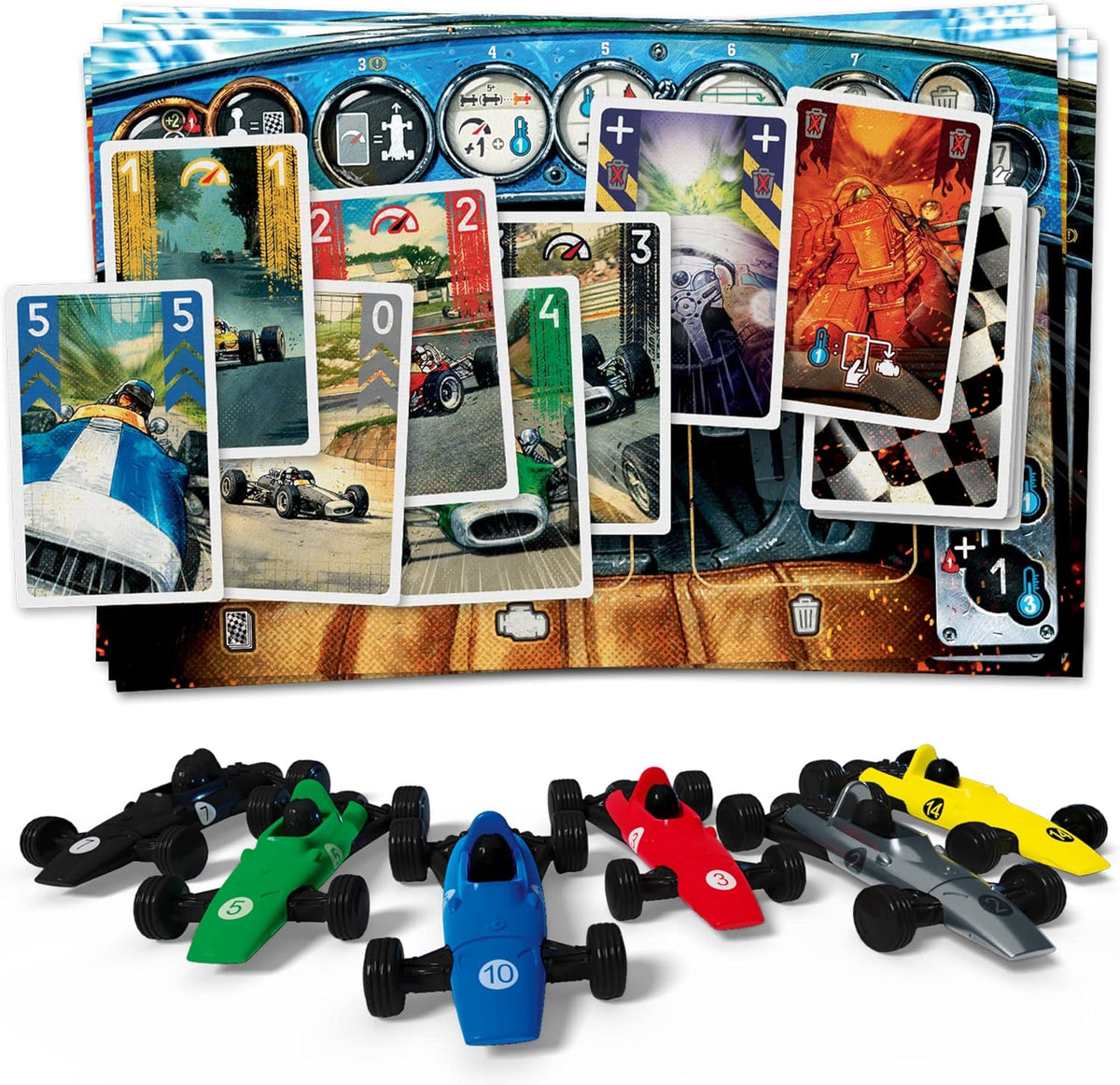 Heat Pedal to the Metal Board Game