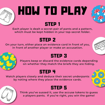 Top Secret Briefs Card Game