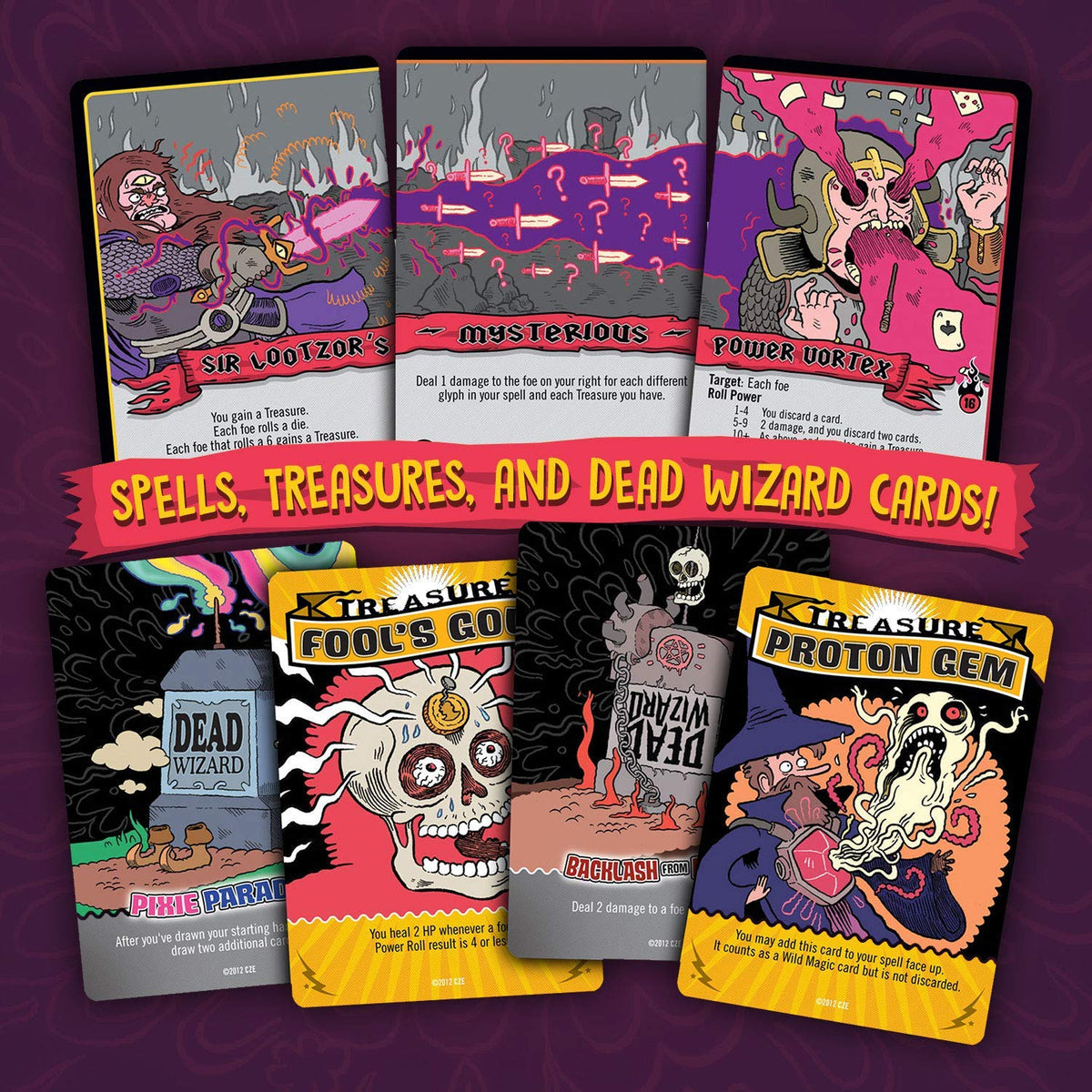 Epic Spell Wars of the Battle Wizards Duel at Mt Skullzfyre Card Game 4
