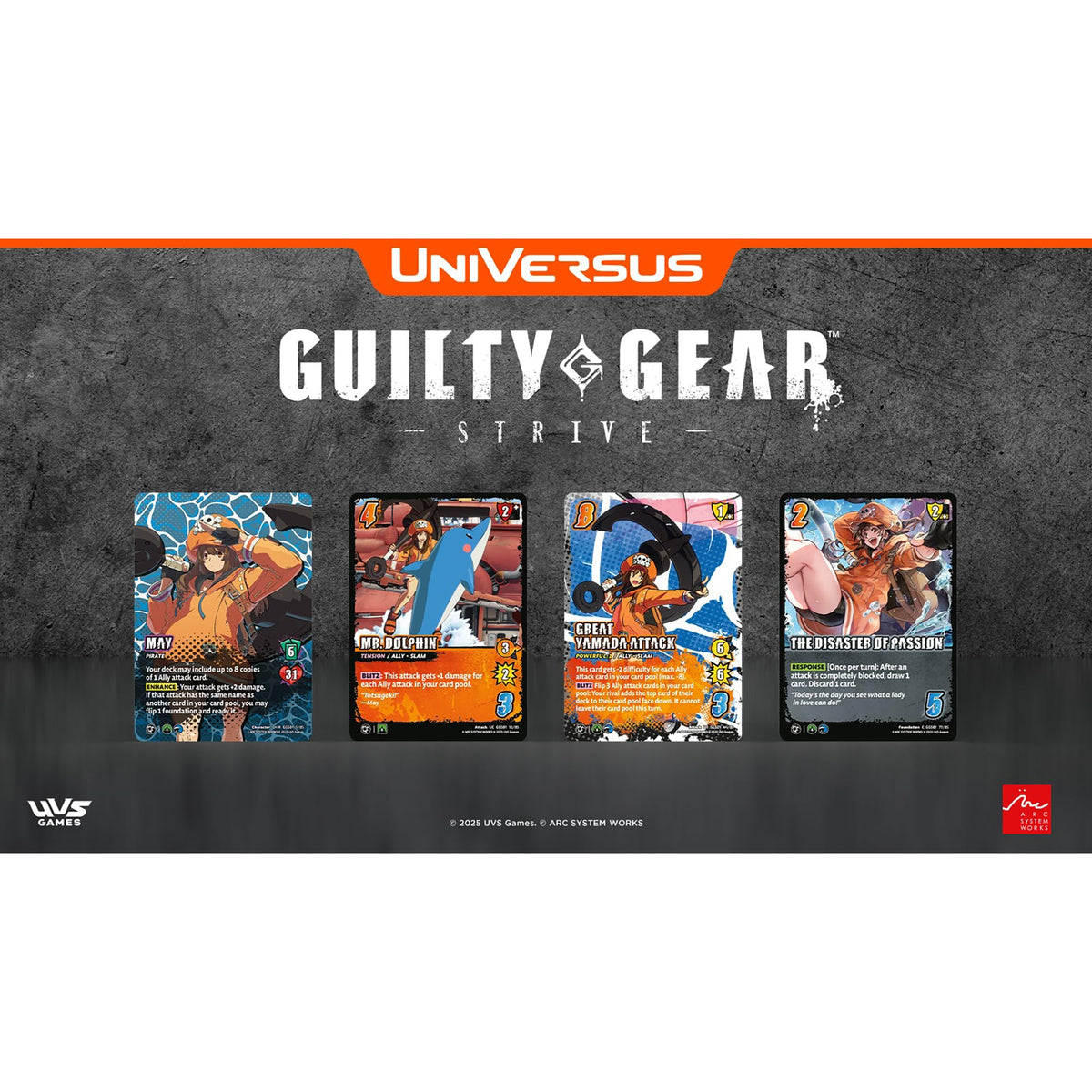 UVS Guilty Gear Strive Blitz Box Trading Card Game by UniVersus 8