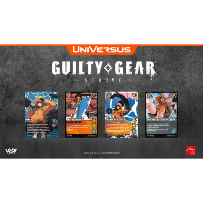 UVS Guilty Gear Strive Blitz Box Trading Card Game by UniVersus 8