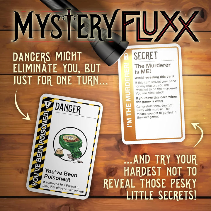 Mystery Fluxx Board Game by Looney Labs