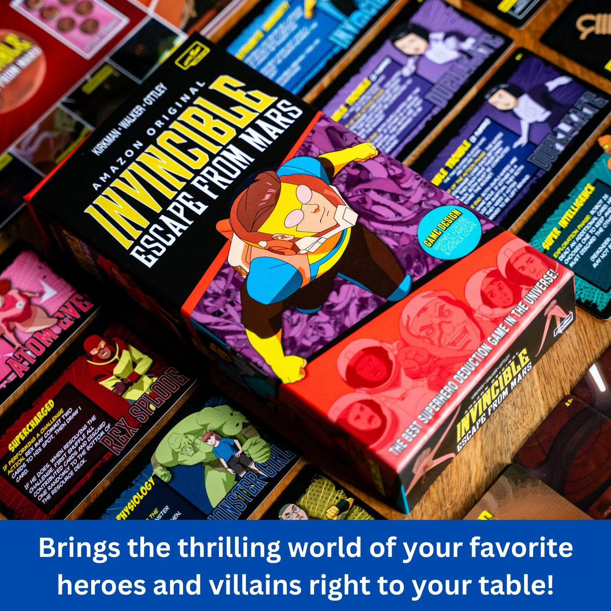 Invincible Escape from Mars Board Game by Skybound 2