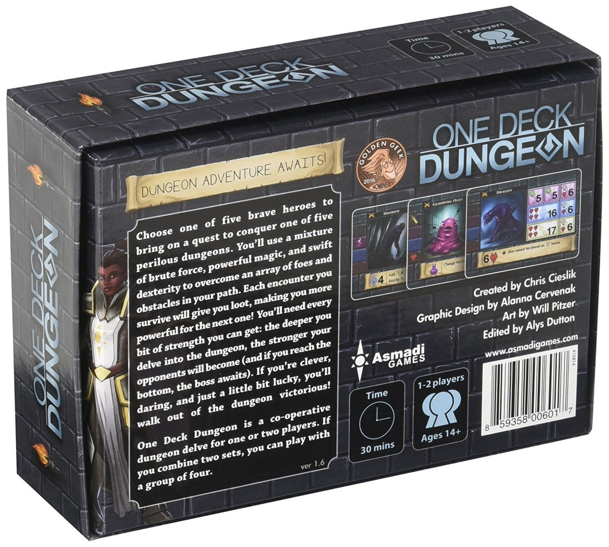 One Deck Dungeon Board Game by Asmadi Games 4