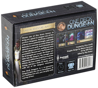 One Deck Dungeon Board Game by Asmadi Games 4
