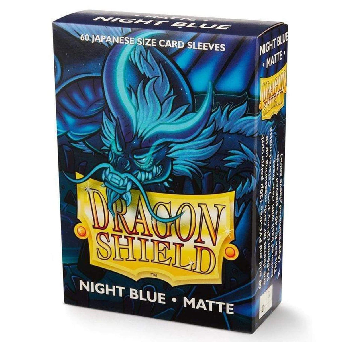 UNIT Dragon Shield Matte Japanese size Ivory 60 ct In box Gaming Accessory by Arcane Tinmen 3