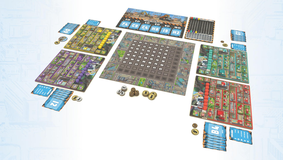Arcane Wonders Foundations of Metropolis - Strategy Board Game - for 1 to 4 Players and Ages 14+ 2