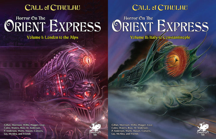 Call of Cthulhu: Horror on the Orient Express , (Set of 2)