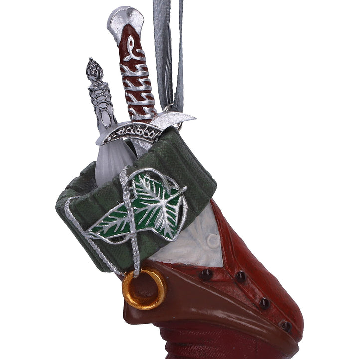 Lord of the Rings Collectible Frodo Stocking Hanging Ornament 8.6cm