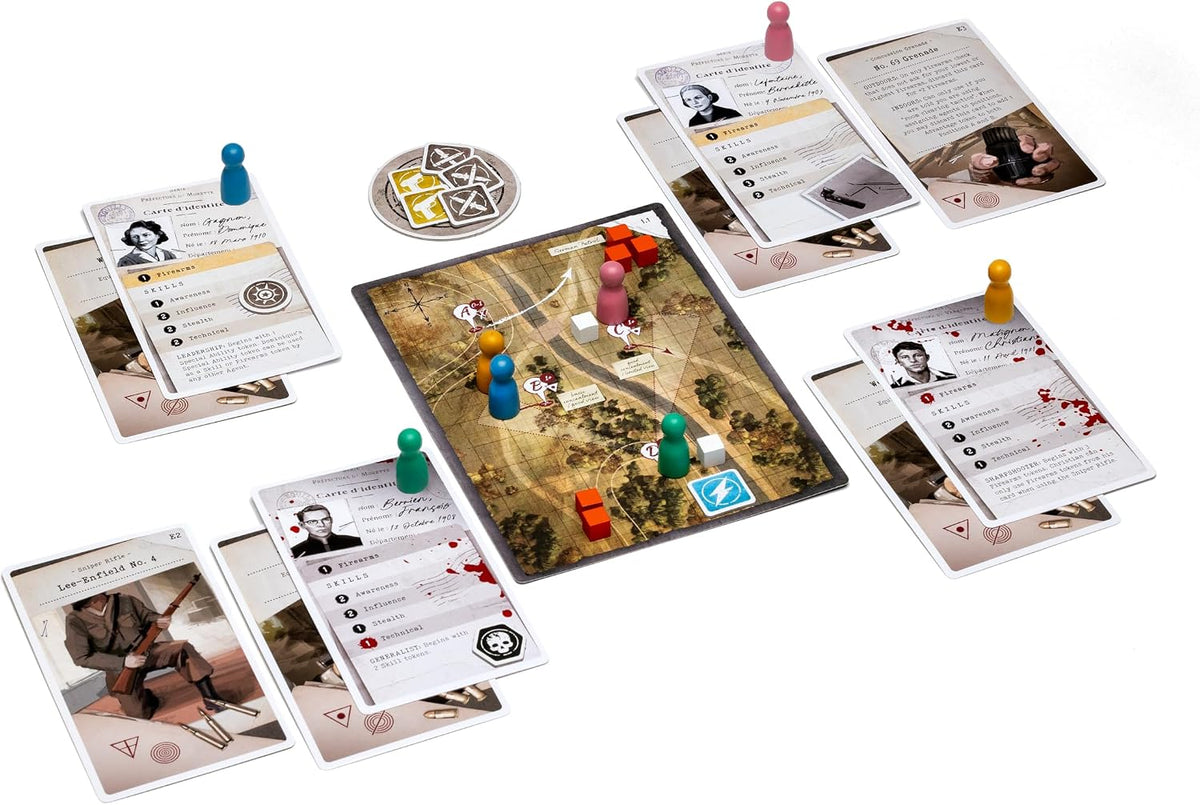 War Story Occupied France Board Game