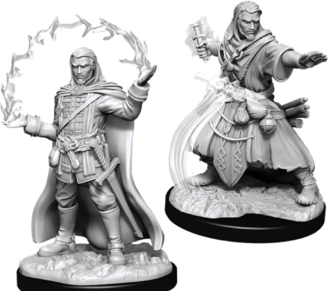 Male Human Druid: D&D Nolzur's Marvelous Unpainted Miniatures 2