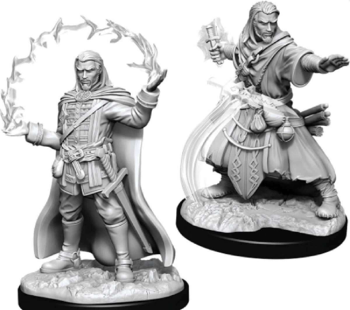 Male Human Druid D and D Nolzurs Marvelous Unpainted Miniatures Miniature Game by Wiz Kids 2