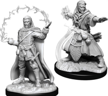 Male Human Druid D and D Nolzurs Marvelous Unpainted Miniatures Miniature Game by Wiz Kids 2