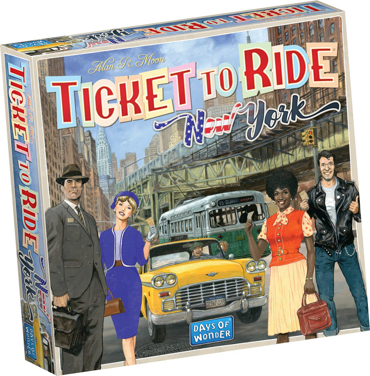 Ticket to Ride New York Board Game