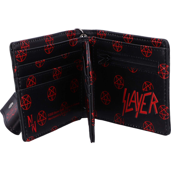 Slayer Eagle Logo Embossed Wallet Purse Officially Licensed