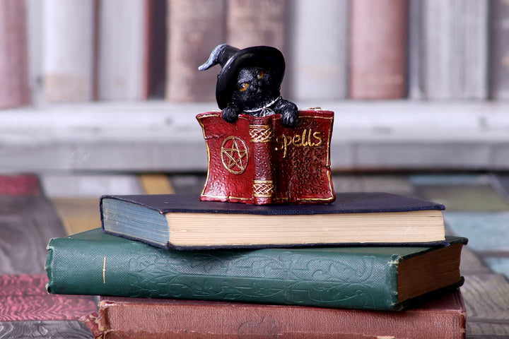 Kittys Grimoire Figurine in Red 8.2cm
