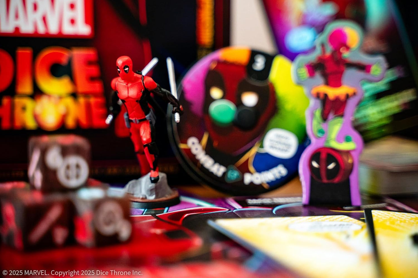 Marvel Dice Throne Deadpool Deluxe Board Game Expansion