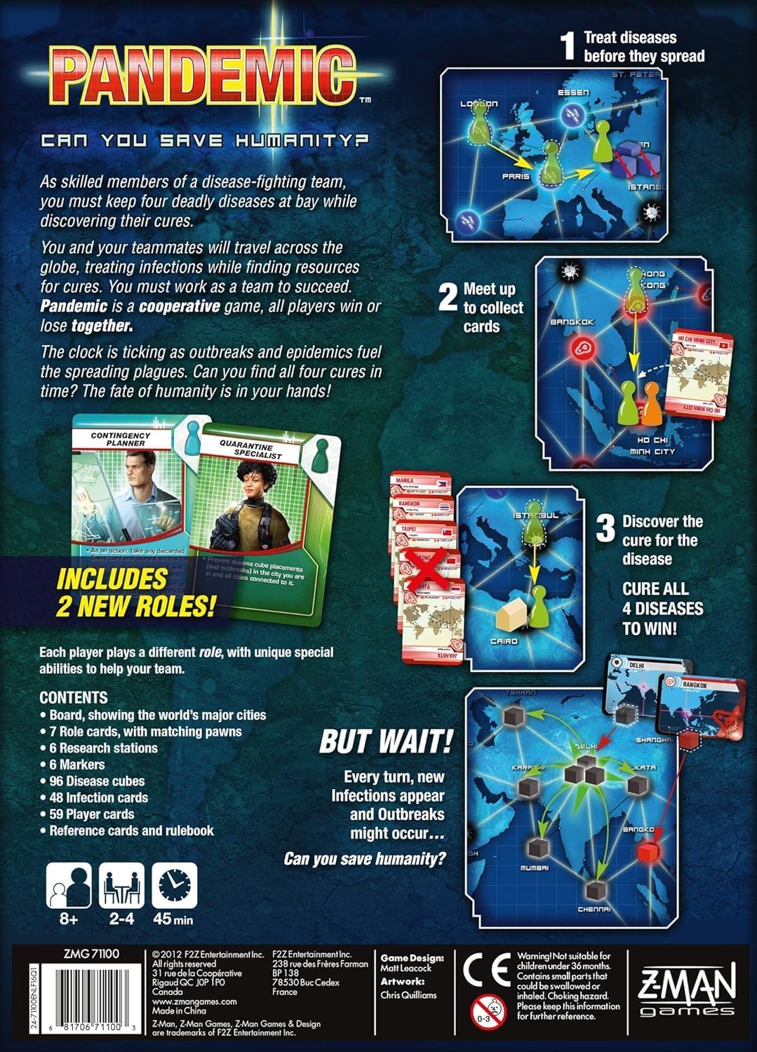 Pandemic 2013 Edition Board Game