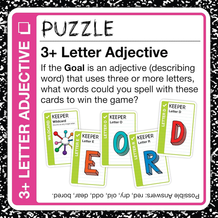 Word Fluxx Card Game by Looney Labs