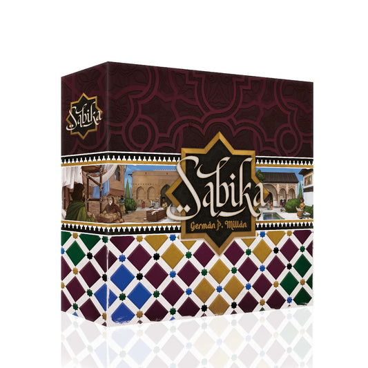 Sabika Board Game - Trade Route Building Strategy Game, Medieval Construction Game, Family Game for Kids and Adults, Ages 14+, 1-4 Players, 60-120 Minute Playtime, Made by Ludonova 1