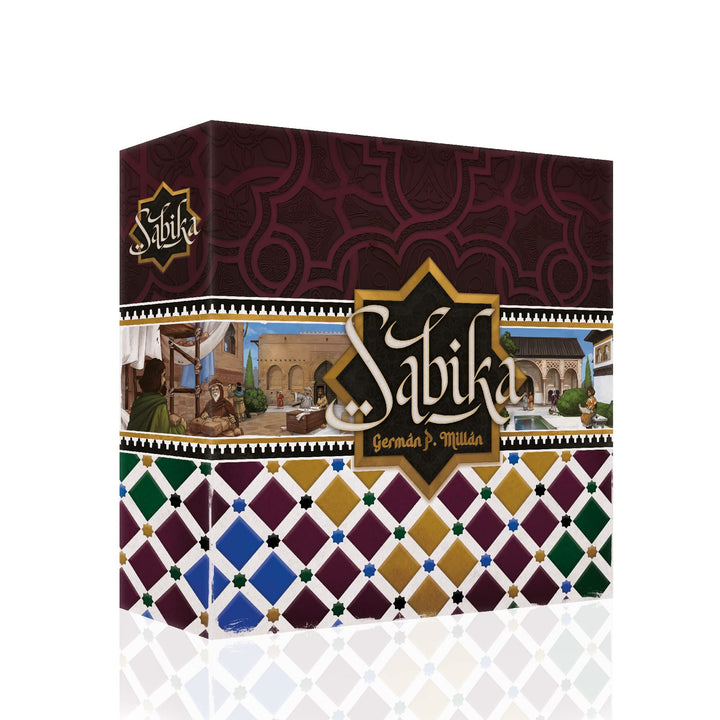 Sabika Board Game - Trade Route Building Strategy Game, Medieval Construction Game, Family Game for Kids and Adults, Ages 14+, 1-4 Players, 60-120 Minute Playtime, Made by Ludonova