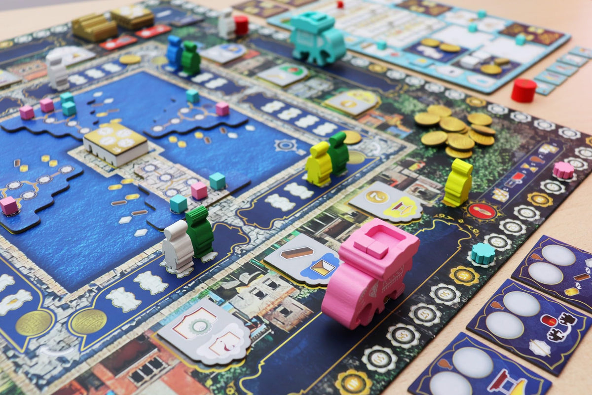 Amritsar The Golden Temple Board Game Reconstruct Sacred Marvel of India Strategy Game 3