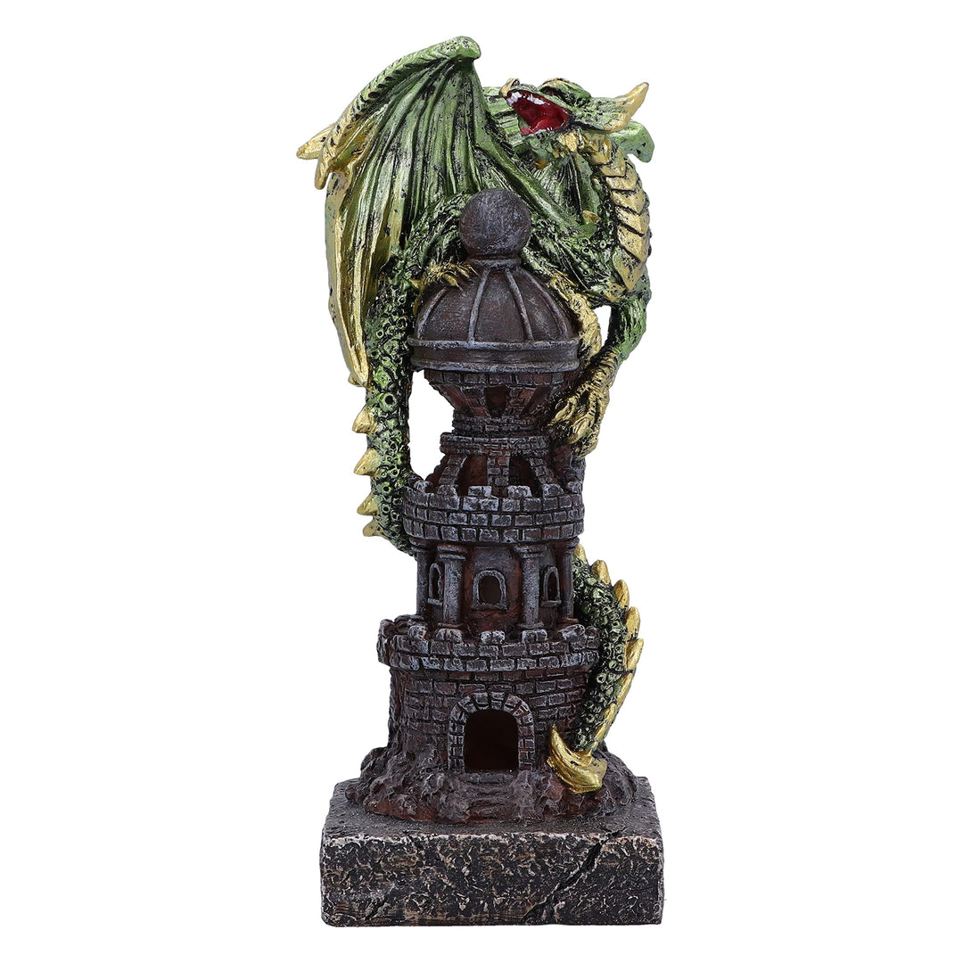 Guardian of the Tower Green Dragon Figurine 17.7cm
