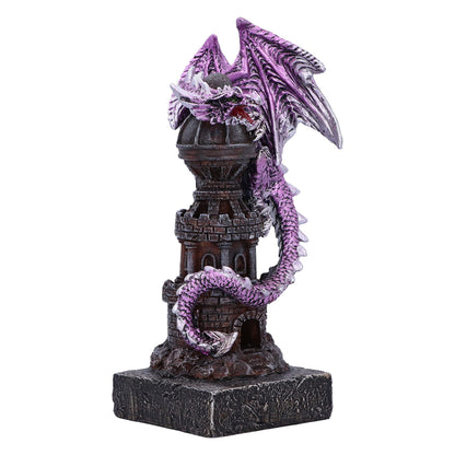 Guardian of the Tower Purple Dragon Figurine 17.7cm 5