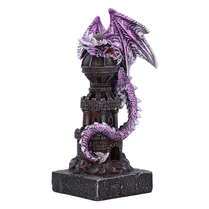 Guardian of the Tower Purple Dragon Figurine 17.7cm
