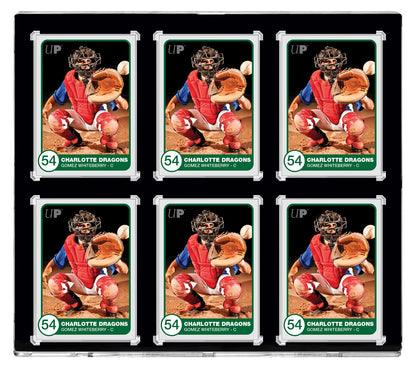 Ultra PRO Black Border ONE Touch 6 Graded Card Display Case Show Off & Protect 2