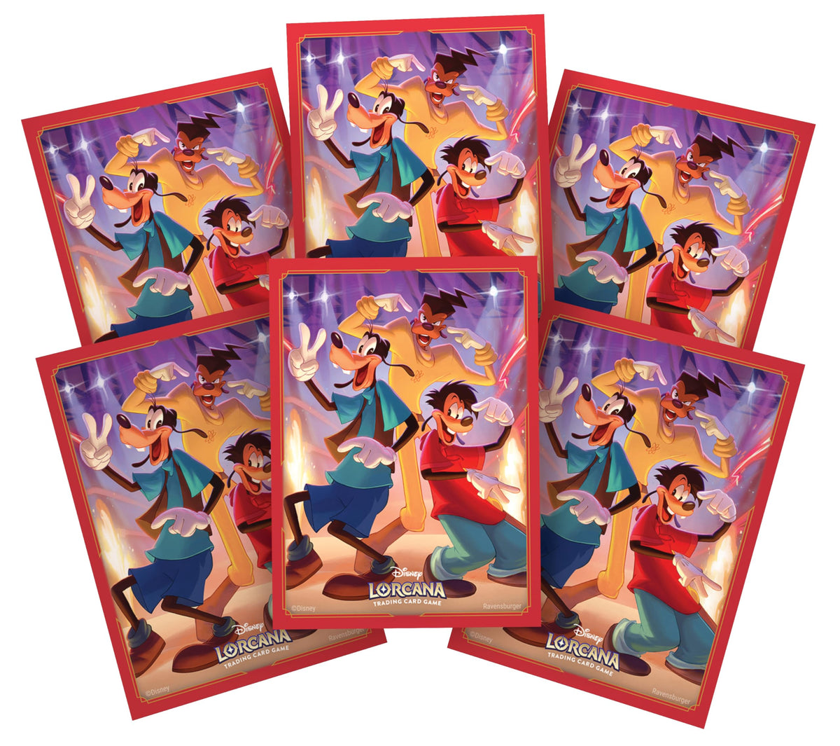 Disney Lorcana TCG Card Sleeve Pack 65 ctn Goofy Set 9 Trading Card Game by Ravensburger 1