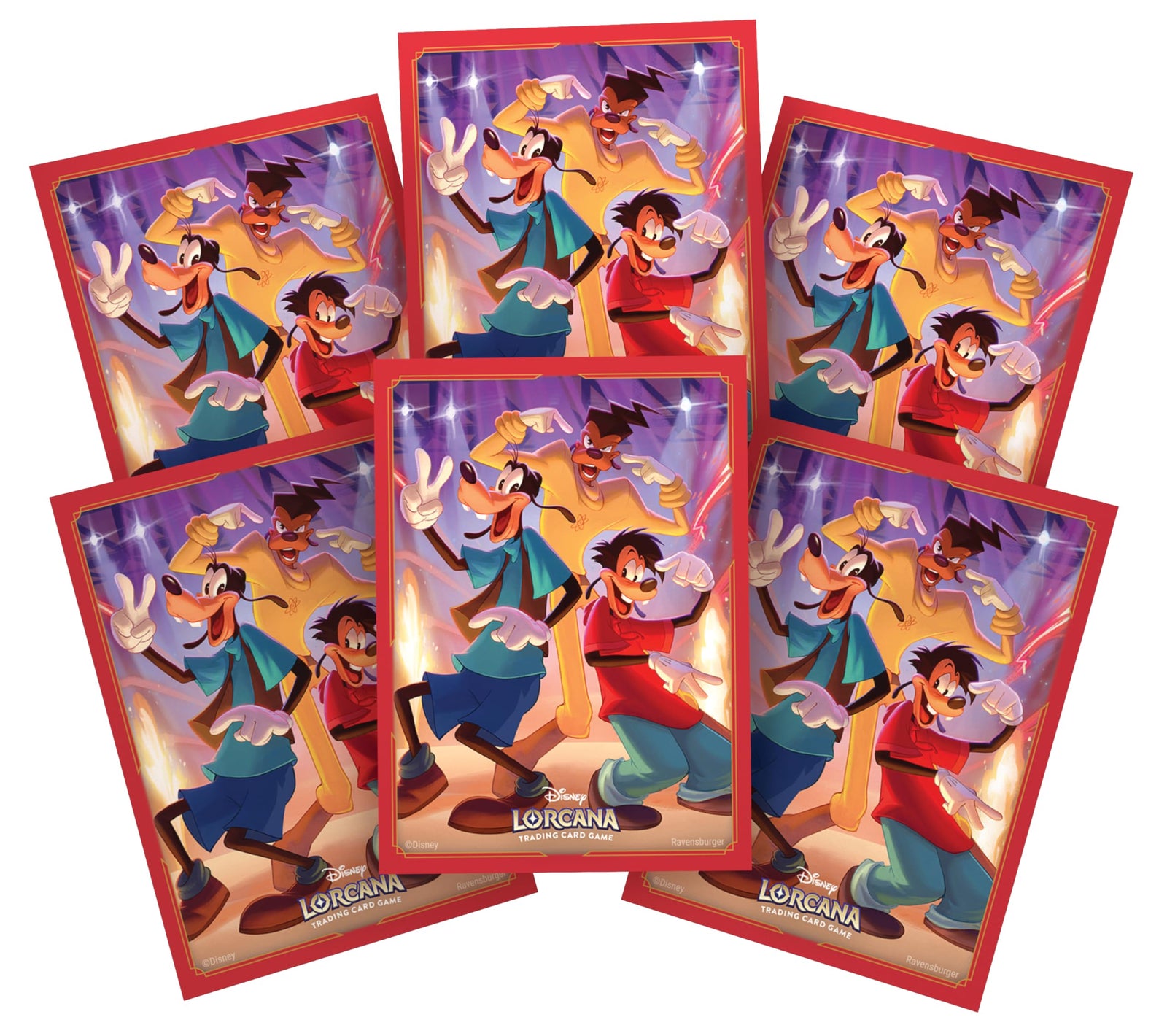 Disney Lorcana TCG Card Sleeve Pack 65 ctn Goofy Set 9 Trading Card Game by Ravensburger 1