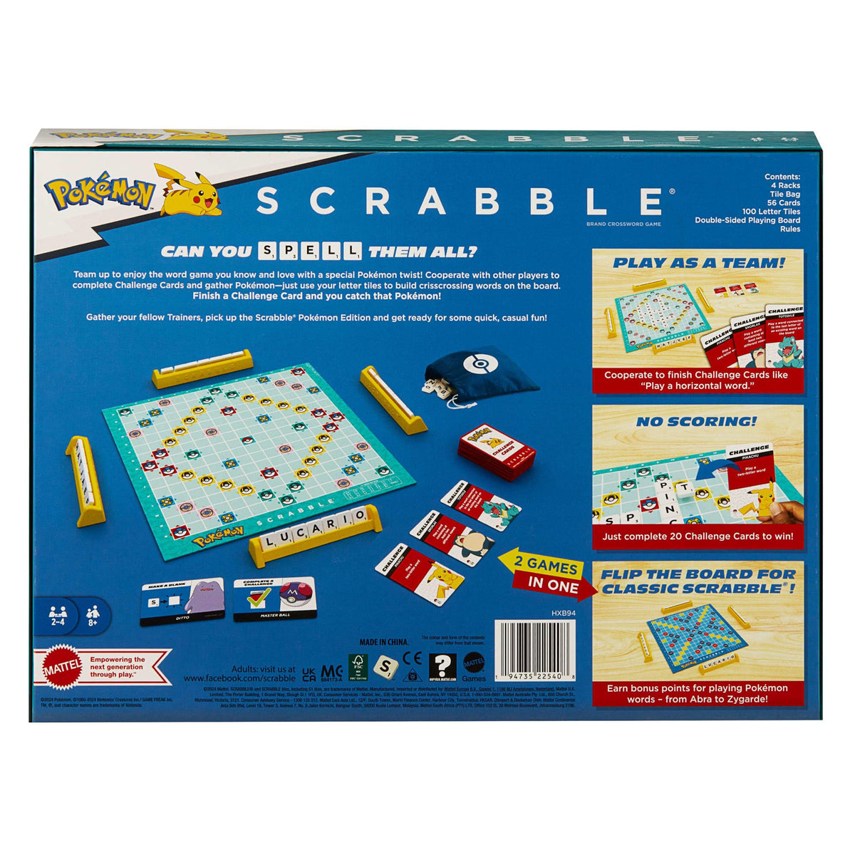 Scrabble Pokemon Board Game 4