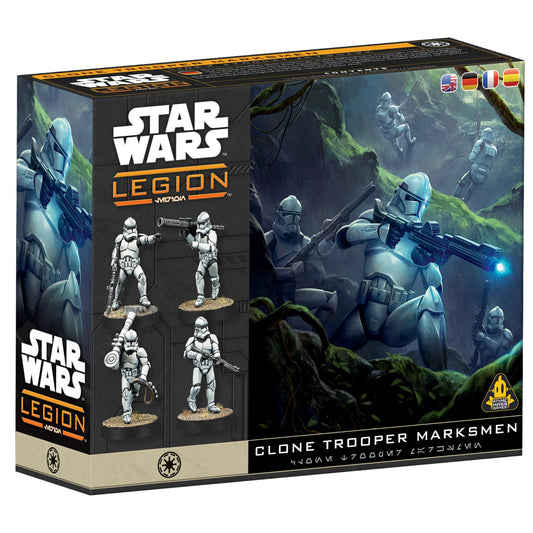 Star Wars Legion Clone Trooper Marksmen Board Game by Atomic Mass 1