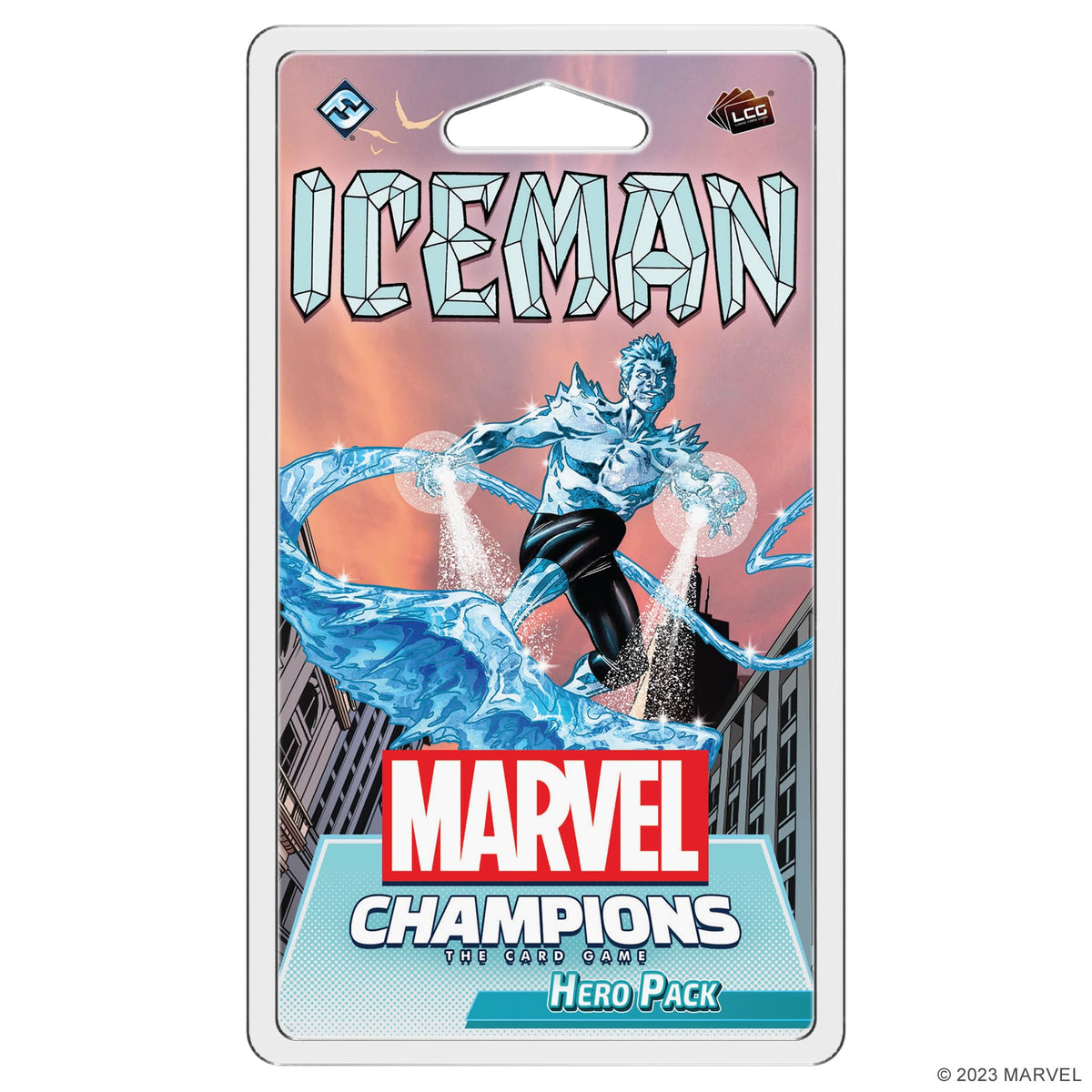 Marvel Champions Iceman Hero Pack Board Game by Fantasy Flight Games 1