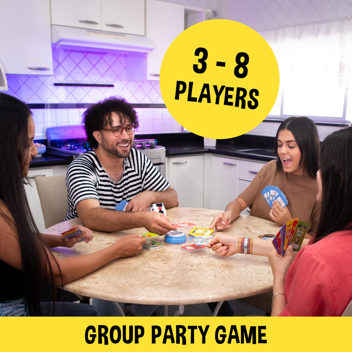 Lucky Egg Cereal Snap - Exciting Family Fun Games - Fast-Paced Family Party Games with Squishy Milk Carton - Fun Adult Games for Game Night - Family Gathering, Group Games, Teenager Games 7