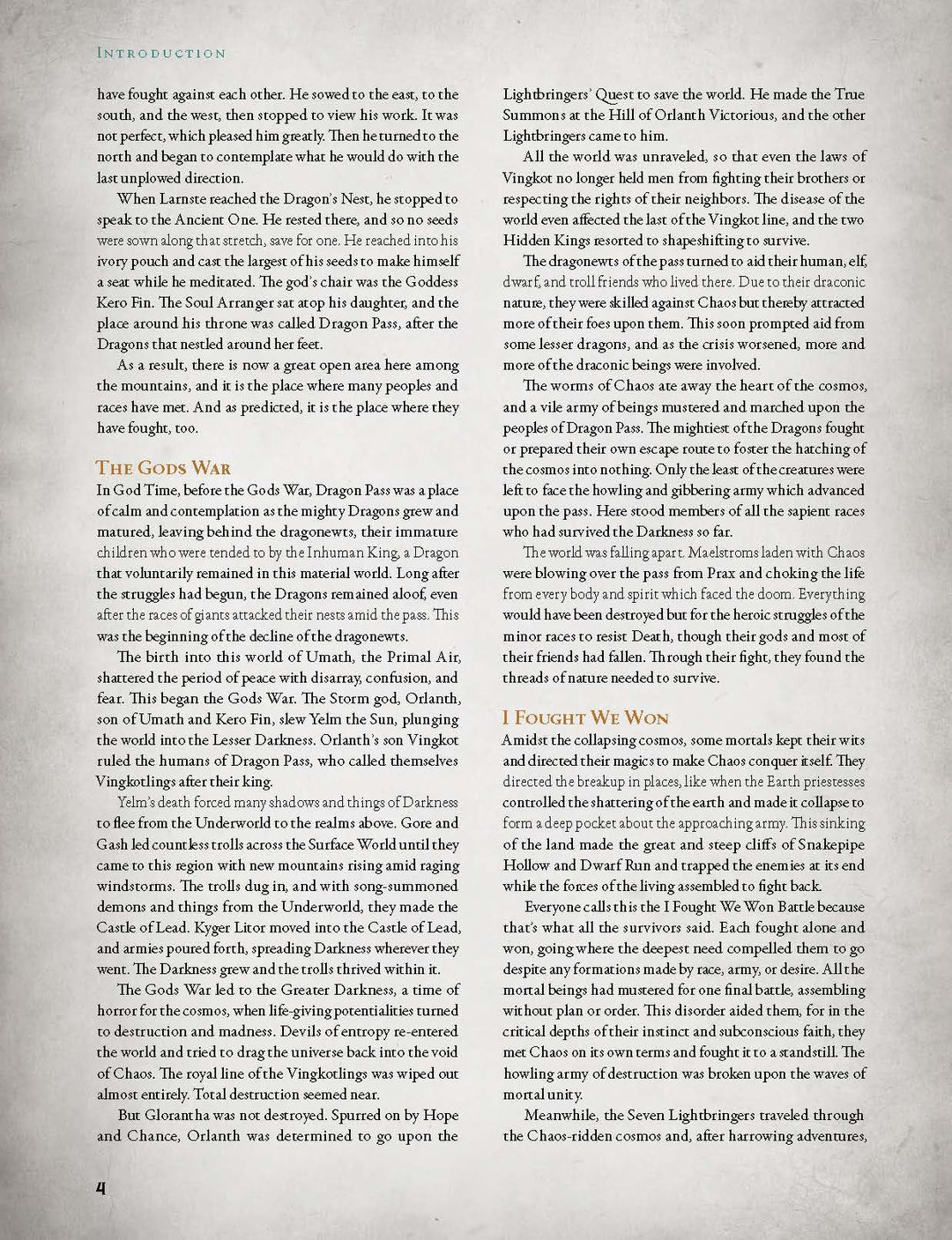 Dragon Pass: Lands of RuneQuest 4