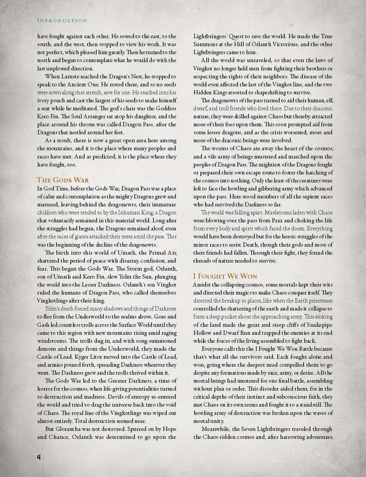 Dragon Pass: Lands of RuneQuest 4