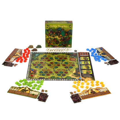 Bombyx Garden Nation - War and Building Board Game,, Ages 10+, 2-4 Players, 60 Min 3