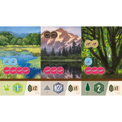 Cascadia Rolling Hills Board Game by Alderac Entertainment Group 7