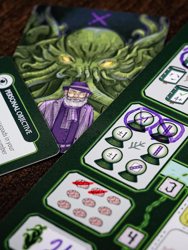 Arkham Travel Guide Board Game by Crowd