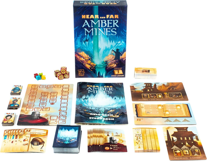 Near and Far Amber Mines Adventure Game Expansion by Red Raven
