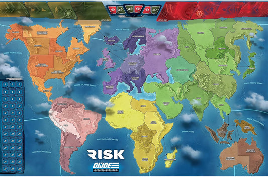 Risk GI Joe Special Missions Board Game