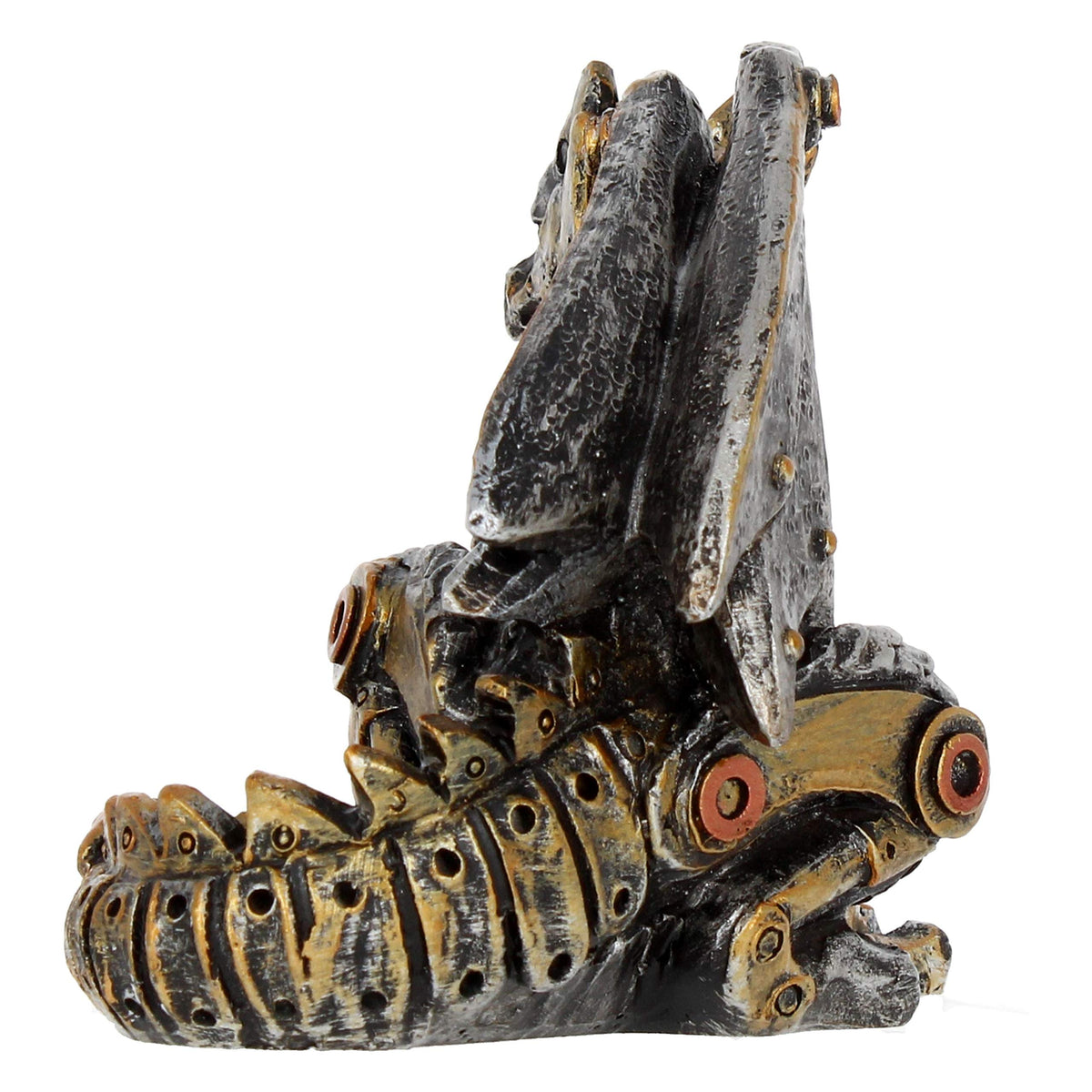 Mechanical Hatchling Steampunk Dragon Figurine 11cm 3