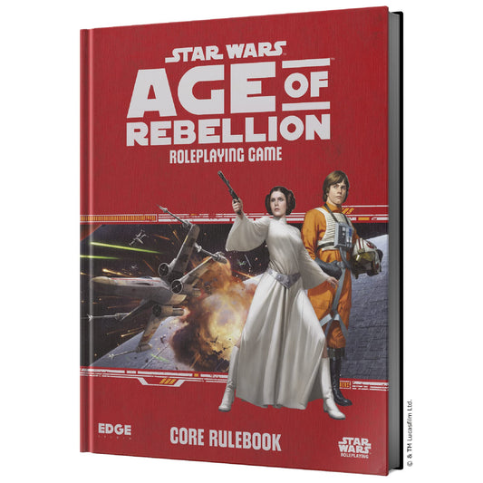 Star Wars Age of Rebellion RPG Core Rulebook Roleplaying Game by Edge Entertainment Studio 1