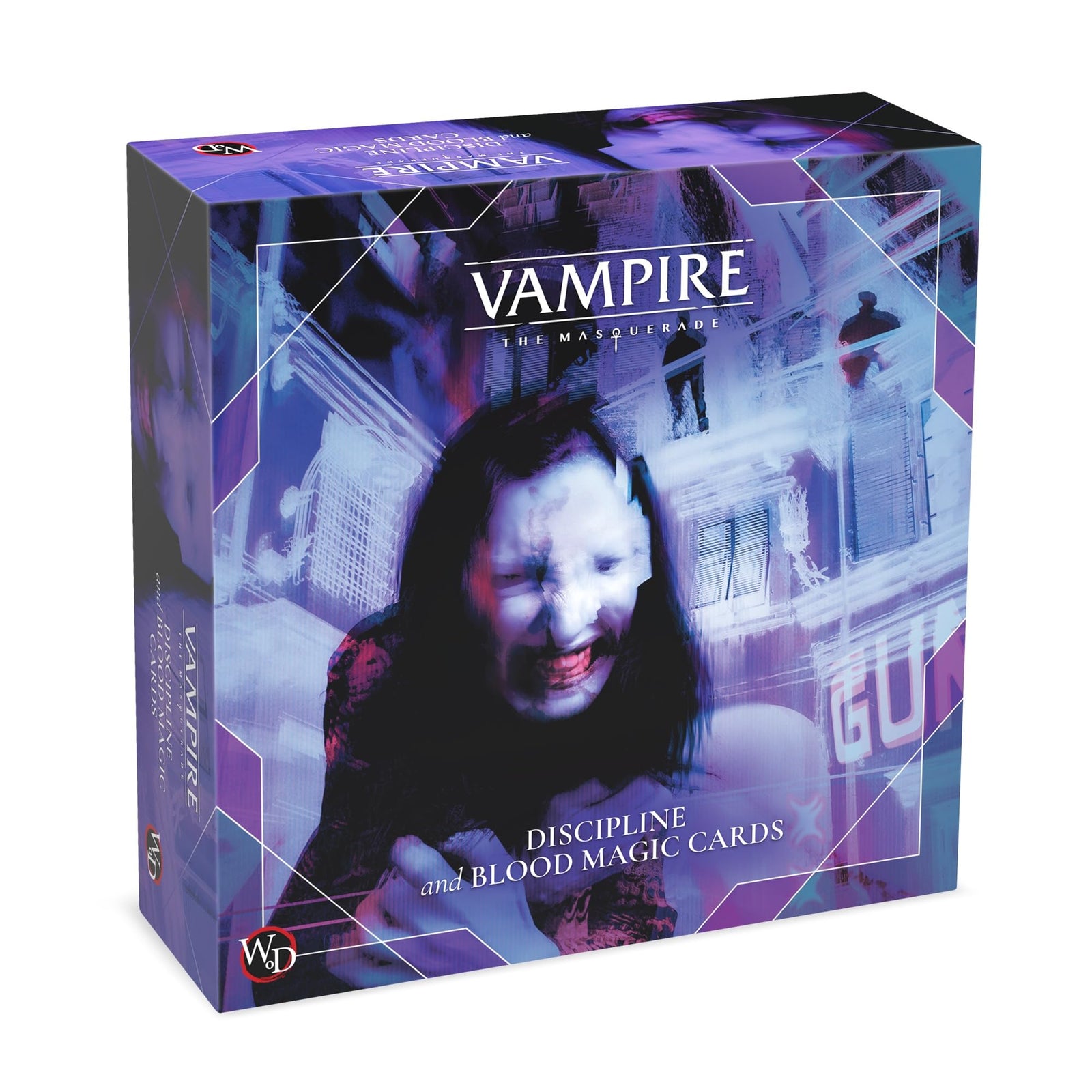 Renegade Game Studio: Vampire: The Masquerade - Discipline Deck Accessory - 5th Edition Roleplaying Game, 219 Tarot-Sized Cards, RPG, Ages 18+ 1