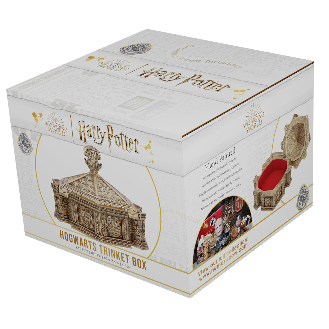 Harry Potter Hogwarts Trinket Box in Bronze 18cm