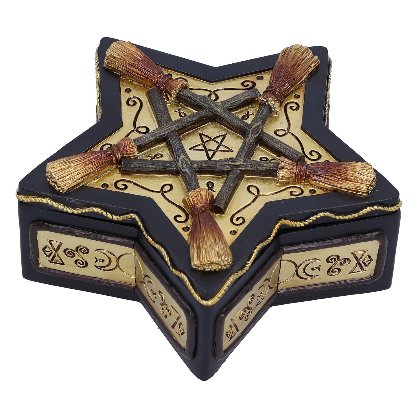 Magick Protector Wiccan Broomstick Box 16cm 3